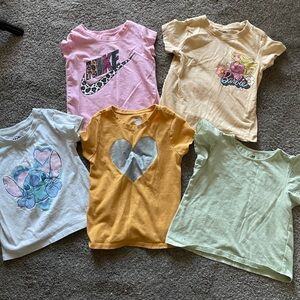 Colorful Graphic T-Shirts Set